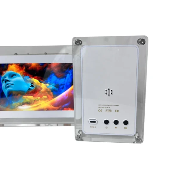 Hot Sale 7 & 10 Inch Digital Photo Frame with LCD Screen SD Card Memory Function Home Office Decorative Gifts US Plug Type - Image 3