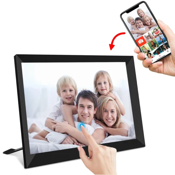 Factory Supply Acrylic 10.1 Inch Album Smart Video Dump Switch Picture Digital photo frames with FrameO - Image 3