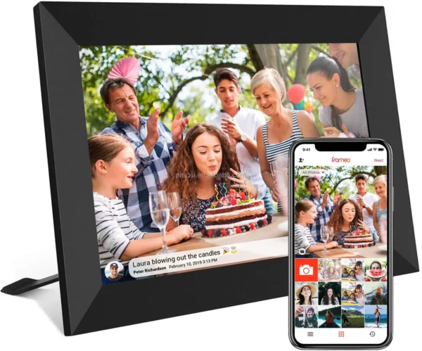 New Arrival WiFi Touch Screen Picture Video Frame Frameo App Cloud Digital Photo Frame 7" For Gift - Image 6