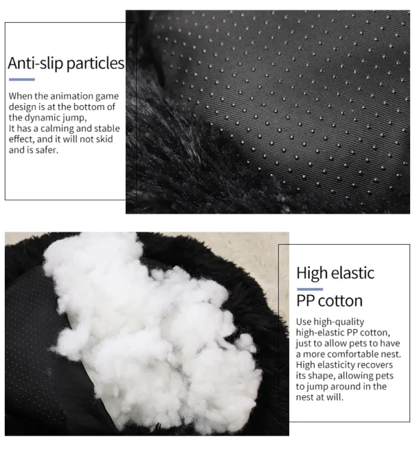 80CM Large Soft Pet Dog Bed Plush Washable Cat Bed Comfortable Sofa Sleeping Artifact Suitable For Dog Large Cat - Image 2
