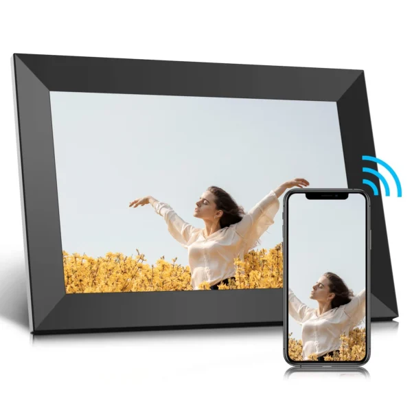 SIBOLAN Touch 1G DDR 16G Cloud-based 10.1 Inch 1080p Display 10.1" Wifi Touch Screen Clear Cloud Based Digital Photo Frame - Image 6