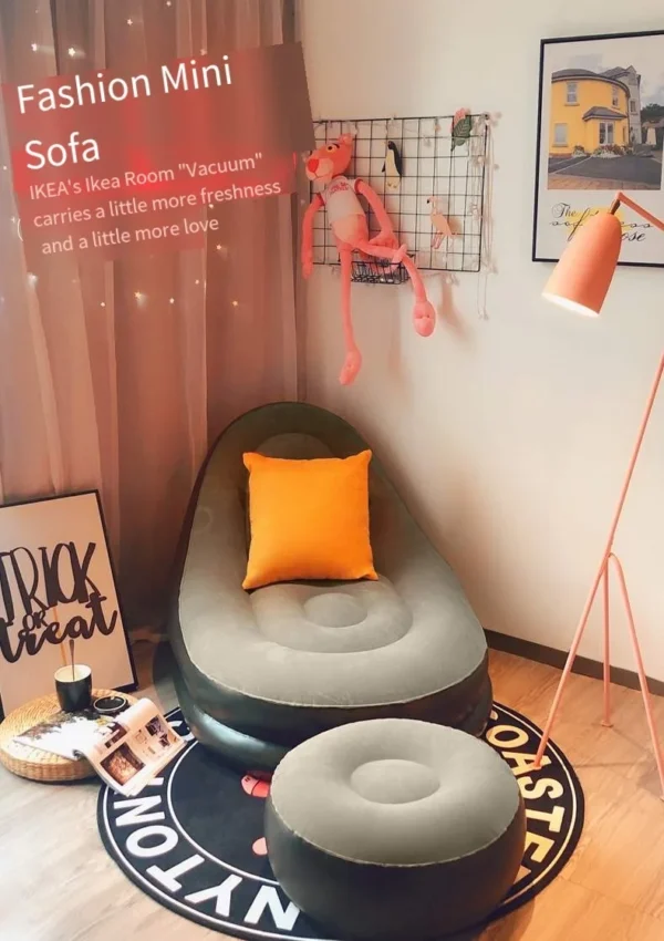 Hot Selling High Quality PVC Inflatable Living Room Lazy Chair Sofa for Adult or Chidren super lager chair with pumps
