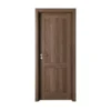 High Quality Manufacturers Wood Veneer Door With Frame Modern Style Design Wooden Glass Doors Interior Designs For House - Image 4
