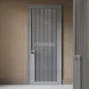 American style high end bedroom wood doors inside luxury modern wood doors painted grey interior wooden doors - Image 6