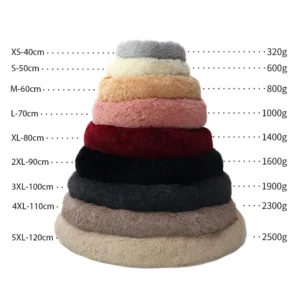 80CM Large Soft Pet Dog Bed Plush Washable Cat Bed Comfortable Sofa Sleeping Artifact Suitable For Dog Large Cat