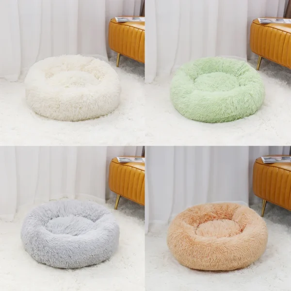 80CM Large Soft Pet Dog Bed Plush Washable Cat Bed Comfortable Sofa Sleeping Artifact Suitable For Dog Large Cat - Image 4