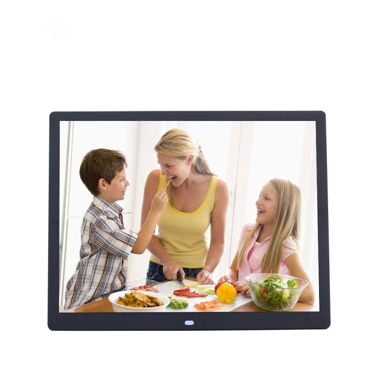 Wholesale 15-inch Digital Photo Frame Electronic Photo Frame Support 1080P Wall-mounted Advertising Photo Frame - Image 6