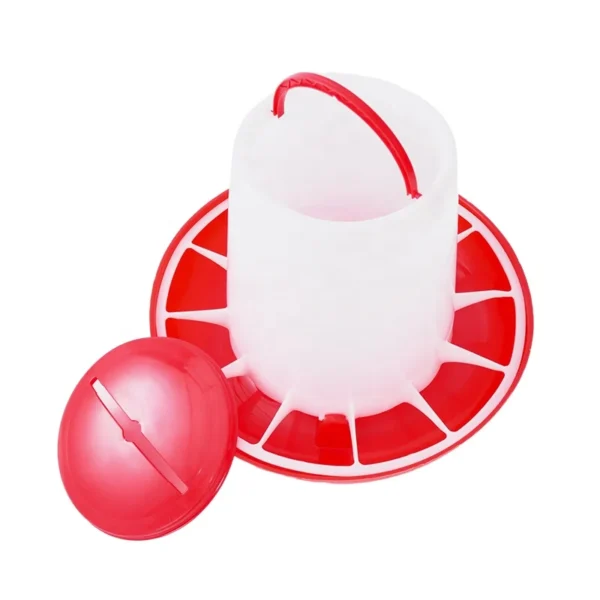 Mini poultry feeders and drinkers chicken water 1.5L quail drinking fountain for sale - Image 2