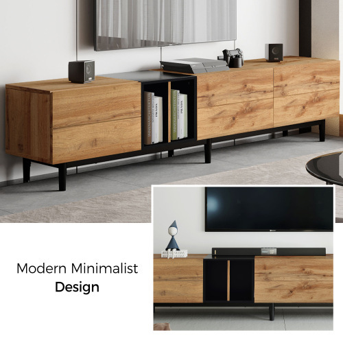 Modern TV Stand For 80-inch TVs - Image 2