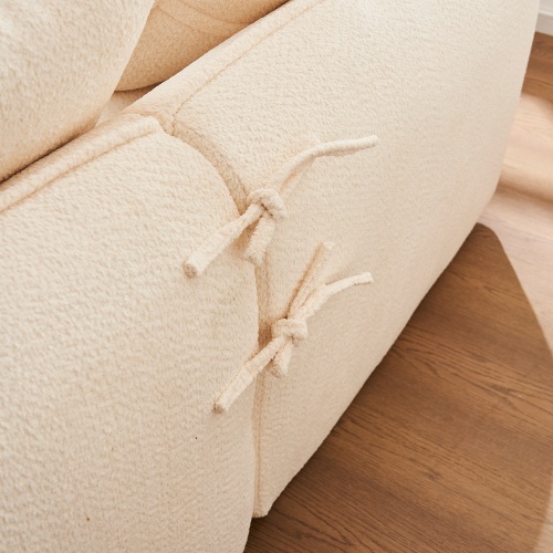 VIDEO Provided Sofa Deep Seat Sofa 3 Seater For Living Room Oversized Comfy Sofa L-Shape Sofa Couch With Chaise Home Furniture Sleeper Sectional Sofa For Apartment, Office Left Hand Facing - Image 4