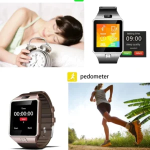 DZ09 Smartwatch with SIM Card – Touch Screen, Camera, Calls, Bluetooth