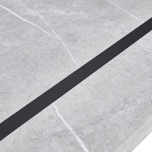 Modern Dining Table, 55 Inch Kitchen Table For 4 People, Rectangular Dinner Table For Dining Room, Home Office, Living Room Furniture, Easy Assembly, - Image 10